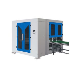 High-speed in-mold labeling system